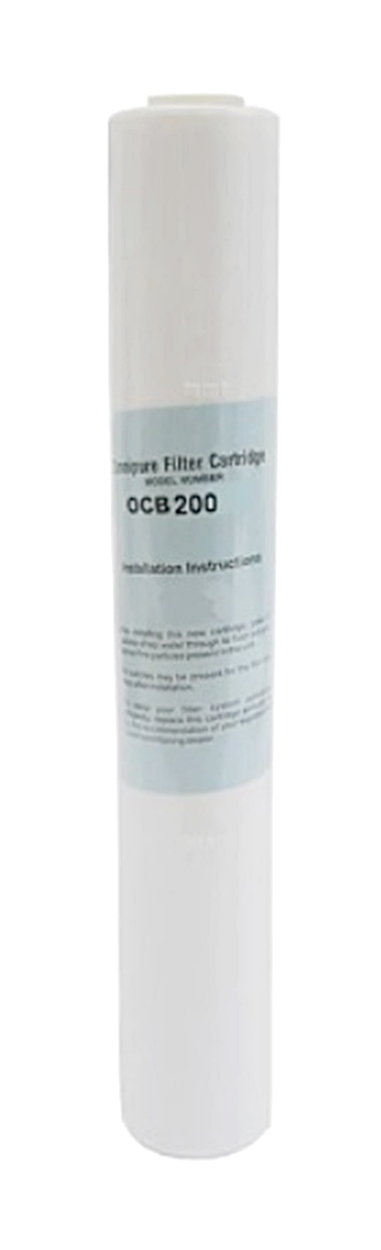 (image for) Omnipure OCB200 T28 20" x 3" Granular Activated Carbon Filter